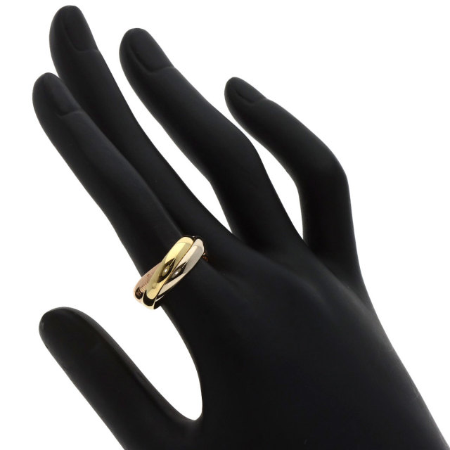 A123 カルティエ トリニティSM リング #51 11号 18Kゴールド A123 カルティエ トリニティSM リング #51 11号 18Kゴールド