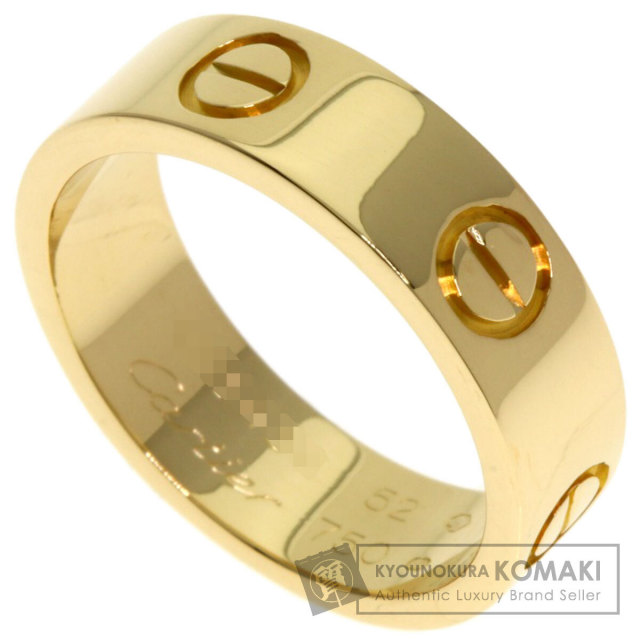 CARTIER カルティエ ラブリング #52 リング・指輪 K18イエローゴールド