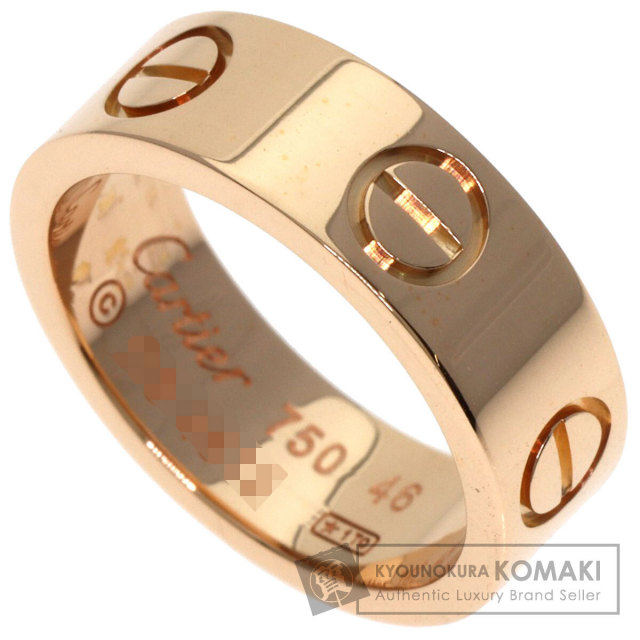 GUCCI グッチ リンク トゥ ラブ #7 リング・指輪 K18ピンクゴールド