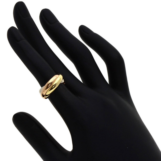 Cartier トリニティリング ゴールド CRN4778200 - トリニティ リング、クラシックモデル、パヴェ