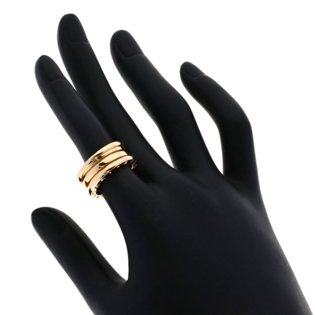 ブルガリ リング・指輪 B-zero1 ビーゼロワン 2バンド #50