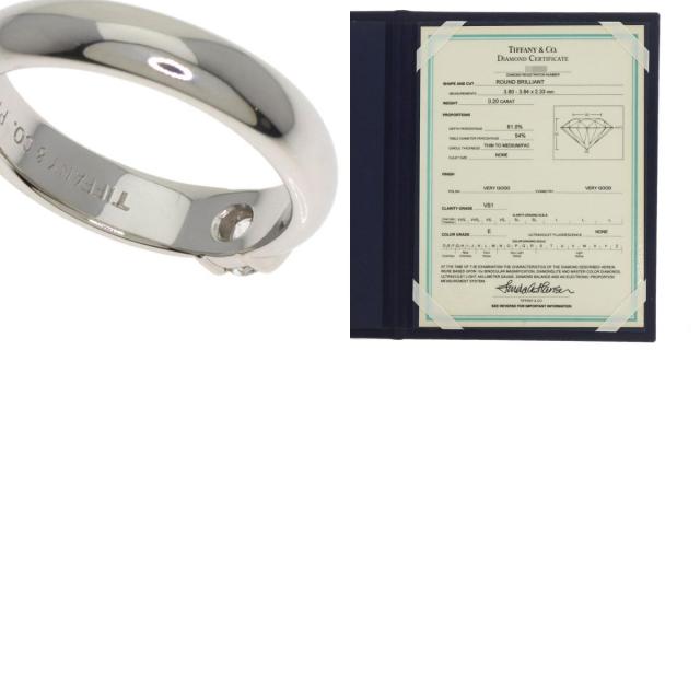 TIFFANY&Co. ティファニー ドッツ ダイヤモンド リング・指輪 プラチナ