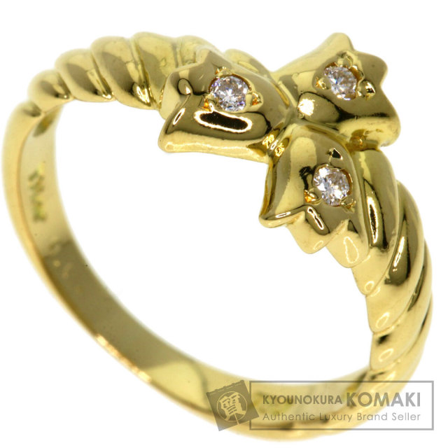⭐Cartier⭐K18 ゴールド ダイヤモンドリング サイズ14 ⭐Cartier⭐K18 ゴールド ダイヤモンドリング サイズ14