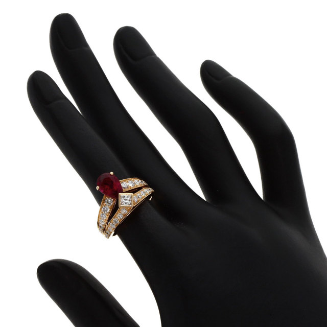 Chaumet ショーメ ジョセフィーヌ ルベライト ダイヤモンド #49 リング