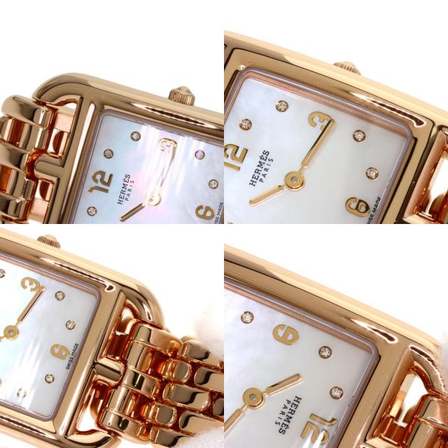 エルメス 腕時計 ケープコッド 8P ダイヤモンド