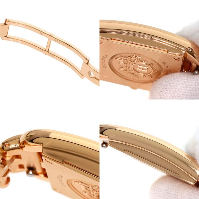 HERMES エルメス CC1.270a ケープコッド 8P ダイヤモンド 腕時計 K18