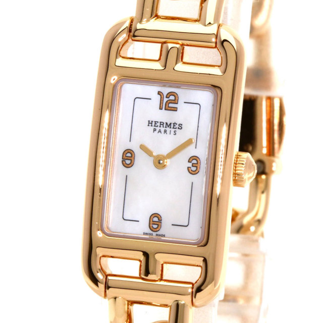 HERMES エルメス NA2.170 ナンタケット 腕時計 K18ピンク
