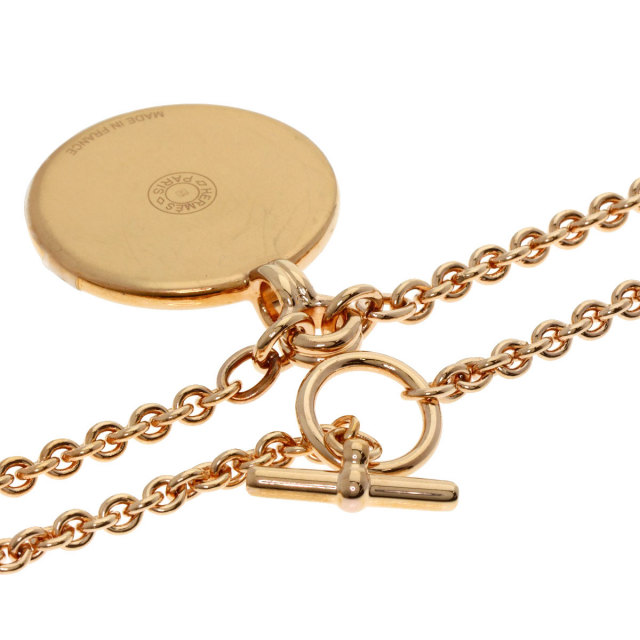 HERMES エルメス メダイユ ブラゾン PM ネックレス GP