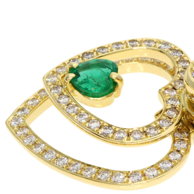 WALTHAM ウォルサム スウィング ハート エメラルド ダイヤモンド