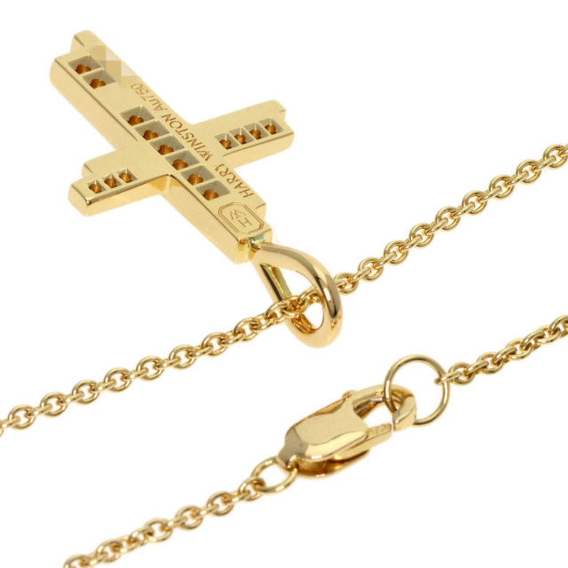 ハリーウィンストン ネックレス トラフィック クロス ダイヤモンド