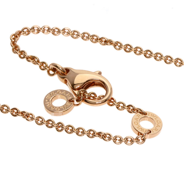 BVLGARI ブルガリ 18Kローズゴールド＆ダイヤモンド・ネックレス BVLGARI ブルガリ ネックレス レディース ブランド 750PG