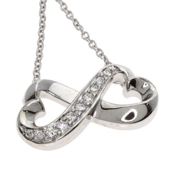 TIFFANY&Co. ティファニー ダブルラビングハート ネックレス K18