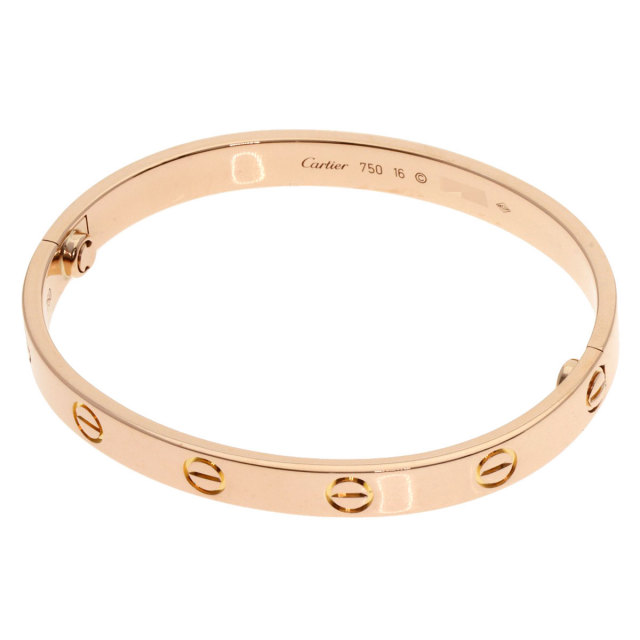 カルティエ ブレスレット ラブブレス #16 ドライバー付き