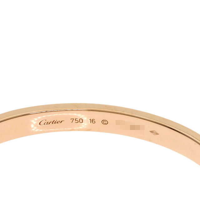 カルティエ ブレスレット ラブブレス #16 ドライバー付き