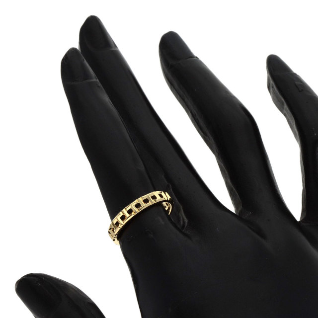 美品 k18 ティファニー トゥルー ナロー t リング 指輪 18k 18金 TIFFANY&Co. ティファニー リング・指輪 Tトゥルー ナロー K18