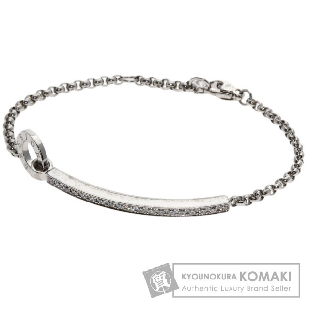ブレスレット　中古品 フレッド フォース10 ブレスレット 18金 K18ホワイトゴールド