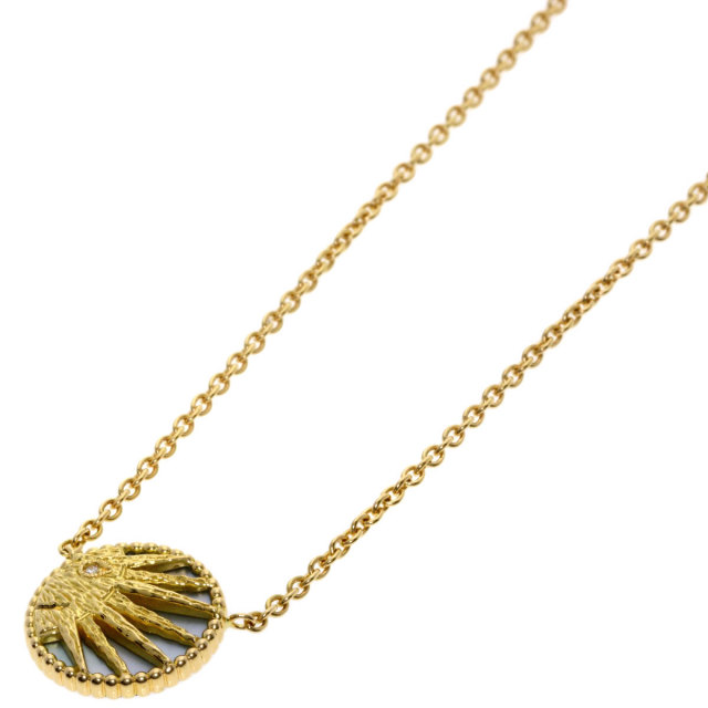 Dior ディオール ローズセレスト 月と太陽 ネックレス K18