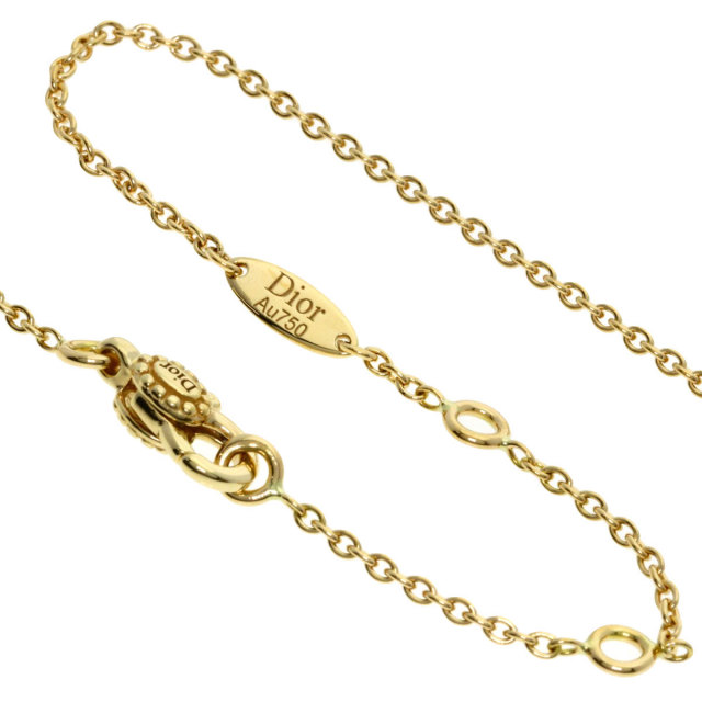 Dior ディオール ローズセレスト 月と太陽 ネックレス K18