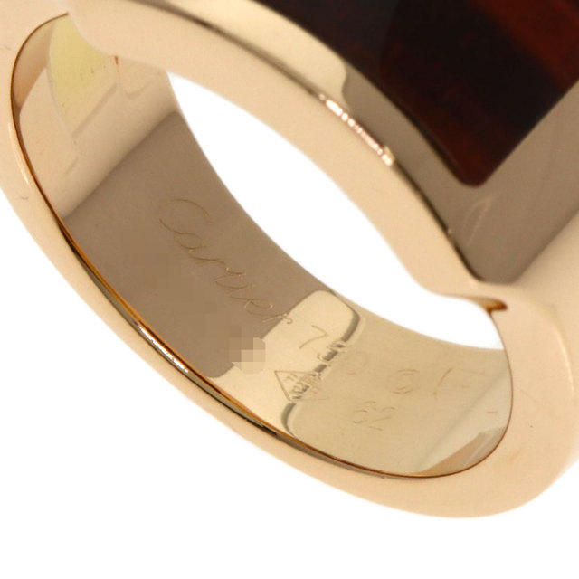 CARTIER カルティエ サントス デュモン タイガーアイ #62 リング・指輪