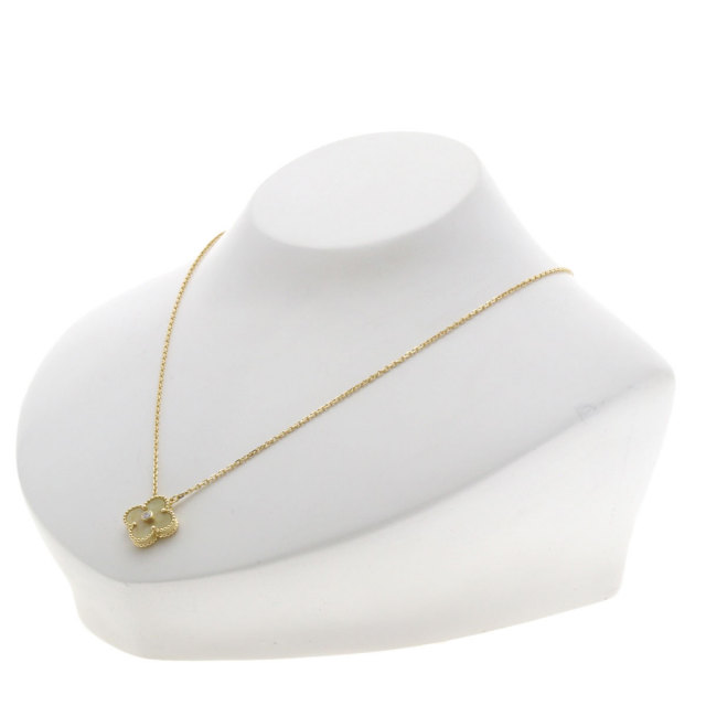 ヴァンクリーフ＆アーペル ネックレス ヴィンテージ アルハンブラ 2018年限定  ダイヤモンド