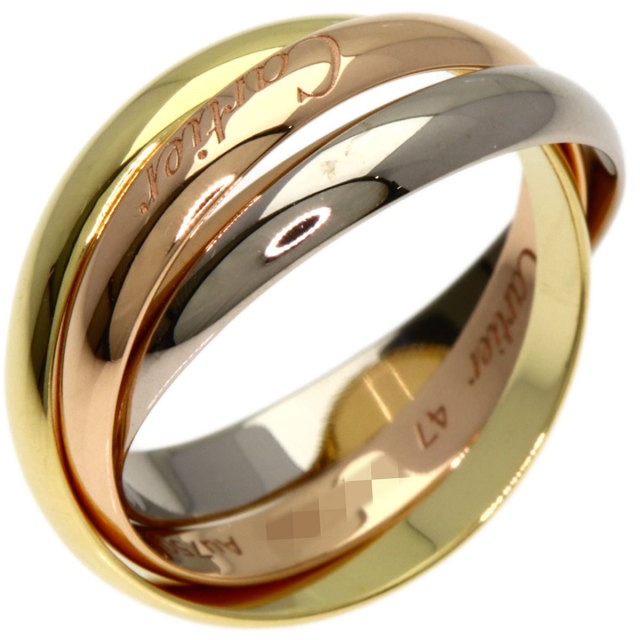 Cartier トリニティ　SM リング　47 Cartier（カルティエ） トリニティ SM #47 現行モデル リング・指輪