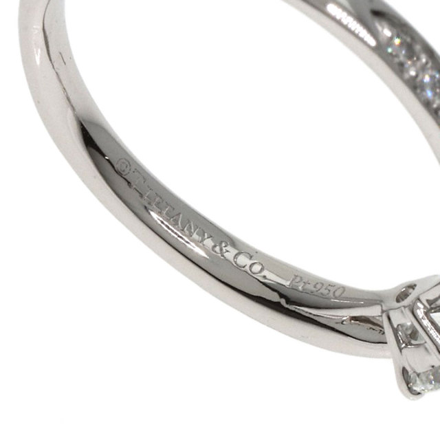 TIFFANY&Co. ティファニー　天然ダイヤモンド9Pカーブドリング Tiffany & Co. - ティファニー リング ダイヤ ダイヤモンド