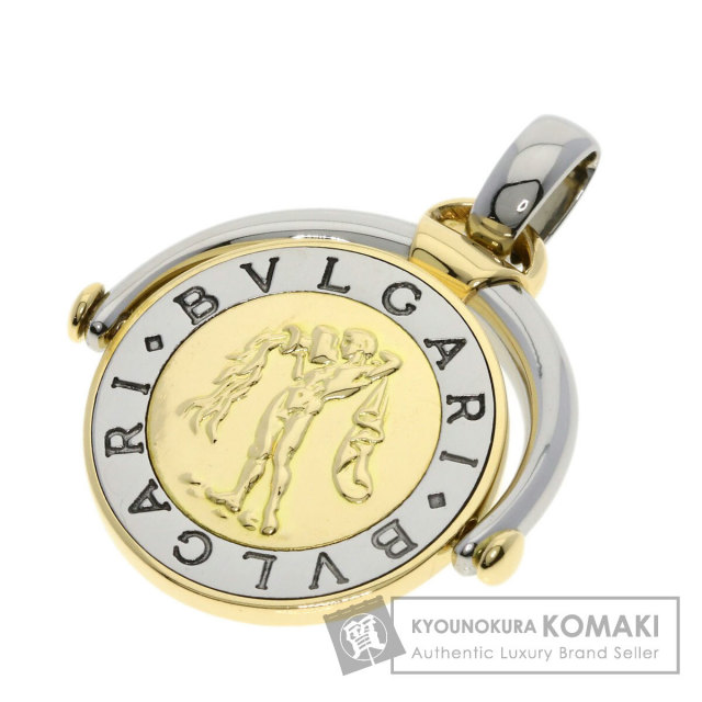 ブルガリ　BVLGAI トンド　ハート750 SS k18 ペンダント　トップ 楽天市場】ブルガリ ペンダントトップ チャーム K18YGxSS トンド