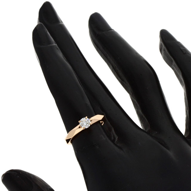 BOUCHERON ファセットリング　K18YG #48 BOUCHERON ファセットリングK18YG #48