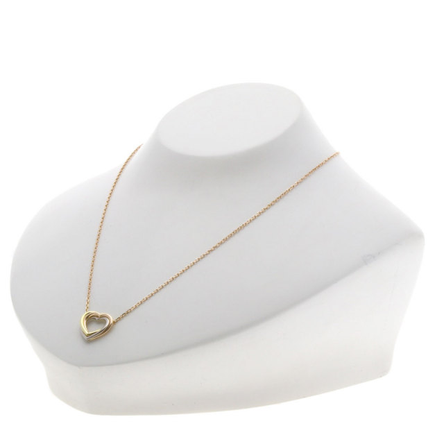 CARTIER カルティエ トリニティ ハート ネックレス K18ピンクゴールド