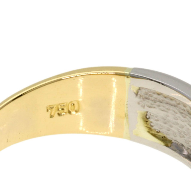 CELINE セリーヌ マカダム リング・指輪 プラチナPT900/K18YG  