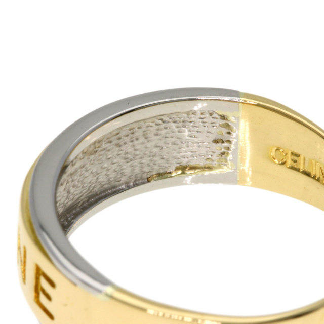 CELINE セリーヌ マカダム リング・指輪 プラチナPT900/K18YG