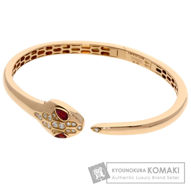 ブルガリ（BVLGARI）セルペンティ　ピンクゴールドブレスレット ピンクゴールド セルペンティ ヴァイパー ブレスレット に 2.8