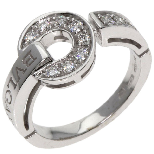 BVLGARI ブルガリ ブルガリブルガリ ダブルロゴ ダイヤモンド リング