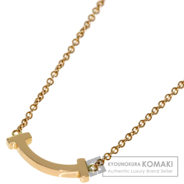 Tiffany&Co. ティファニー ネックレス Tスマイル TIFFANY&Co. ティファニー Tスマイル ネックレス K18ピンク