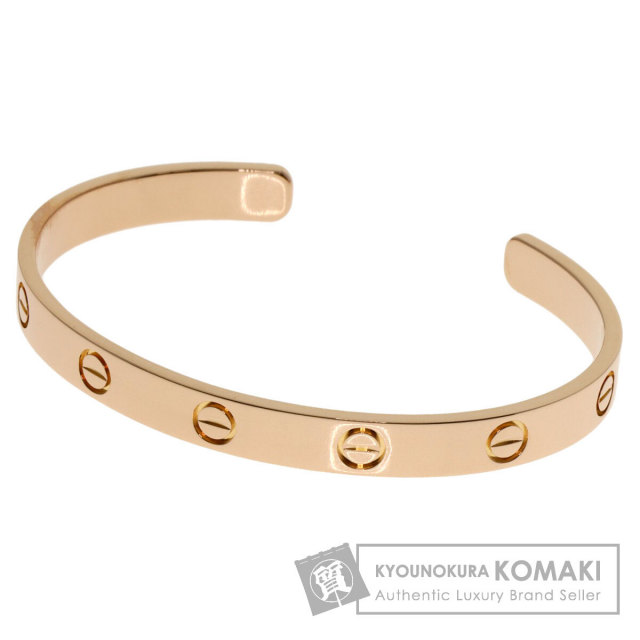 CARTIER カルティエ オープン ラブブレス #17 ブレスレット K18ピンク
