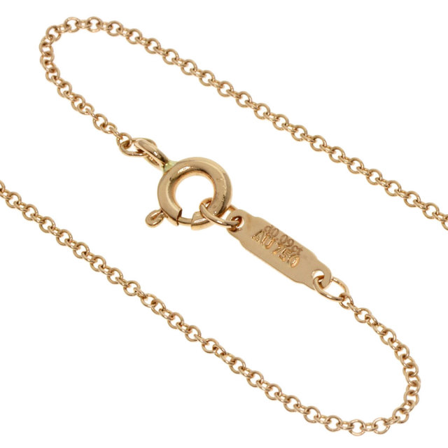 ティファニー フルールドリス キーバー ネックレス K18 ティファニーフルールドリスキーパー 6Pダイヤ レディース K18