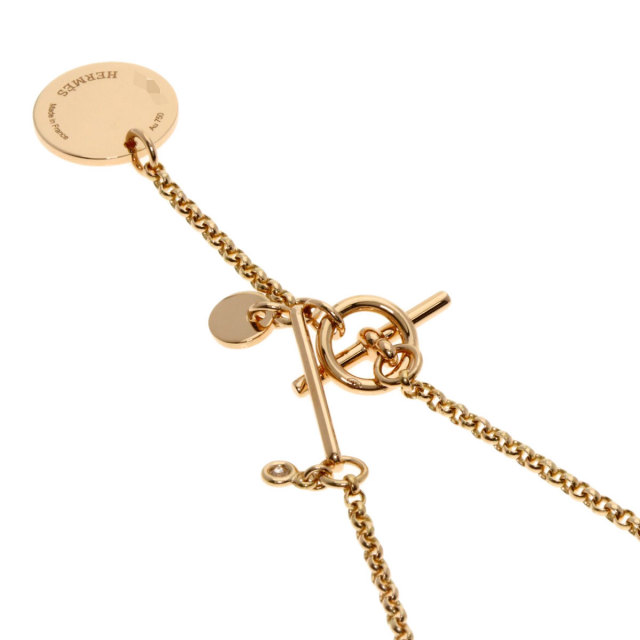 ❝極美品❞ エルメス エクスリブリス PM ネックレス K18PG ダイヤ 楽天市場】HERMES エルメス ネックレス エクスリブリス PM シルバー