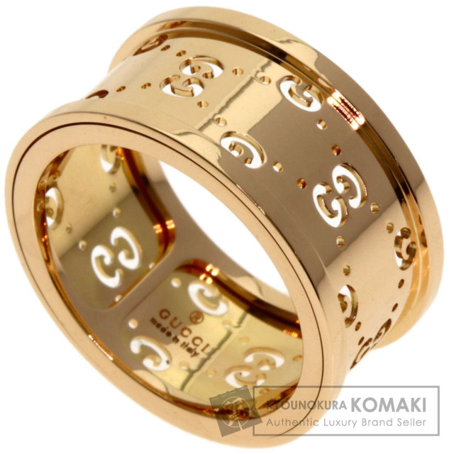 中古品 送料込 GUCCI グッチ リング K18WG 12号 イタリア産 楽天市場】グッチ GUCCI リング 5連 5ロウ バンド K18WG 12号