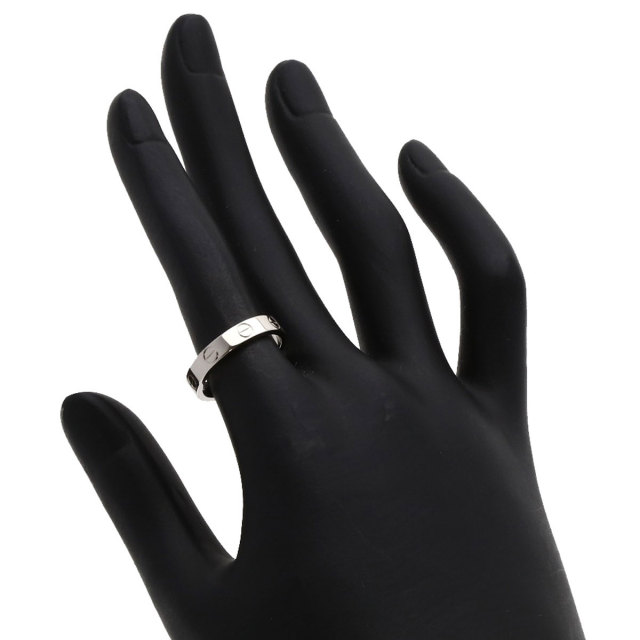 カルティエ　ラブリング　ホワイトゴールド　51 Cartier カルティエ ラブリング 指輪 WG ホワイトゴールド 7.1g