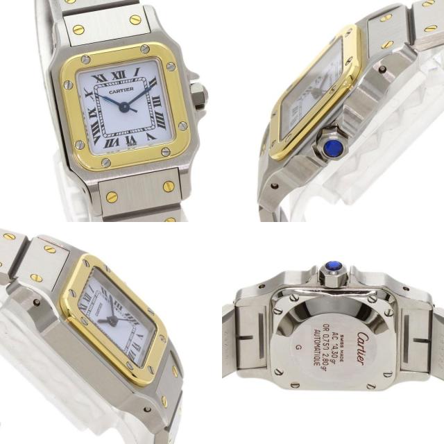 カルティエ 腕時計 サントス SM カレ