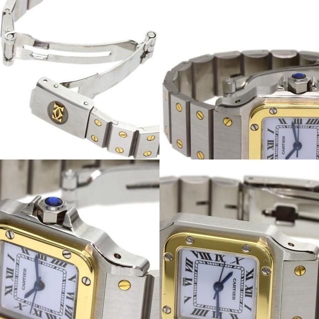 CARTIER カルティエ 82036288 サントス SM カレ 腕時計 ステンレス