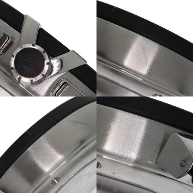 LOUIS VUITTON ルイヴィトン Q1052 タンブール クロノグラフ GMT