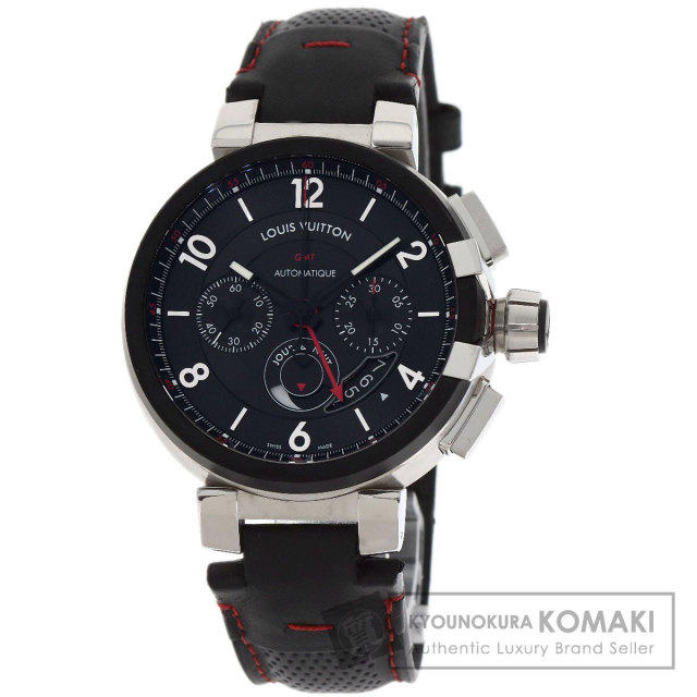 ルイヴィトン 腕時計 タンブール クロノグラフ GMT エボリューション