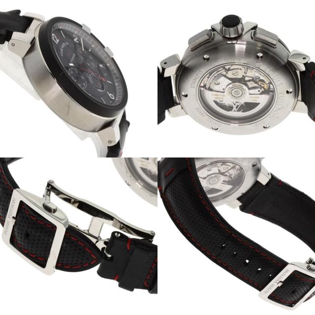 LOUIS VUITTON ルイヴィトン Q1052 タンブール クロノグラフ GMT