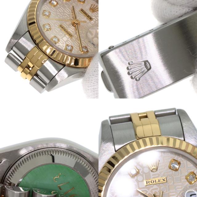 ロレックス 腕時計 デイトジャスト 10P ダイヤモンド