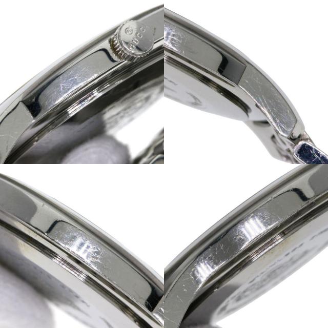 GUCCI グッチ 5500XL ラウンドフェイス 腕時計 ステンレススチール/SS