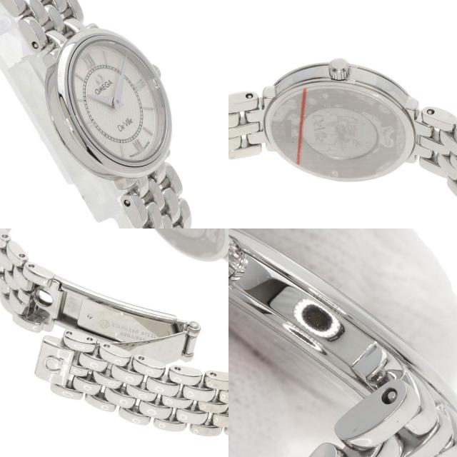 オメガ　腕時計用　ステンレススチール　4コ OMEGA オメガ 7574.31.00 デビル 腕時計 ステンレススチール/SS