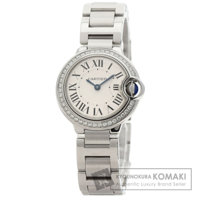 CARTIER カルティエ W6920034 バロンブルー SM 28mm 腕時計