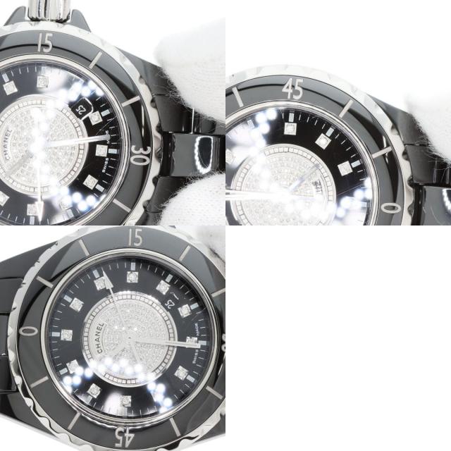 シャネル 腕時計 J12 33mm  センター ダイヤモンド
