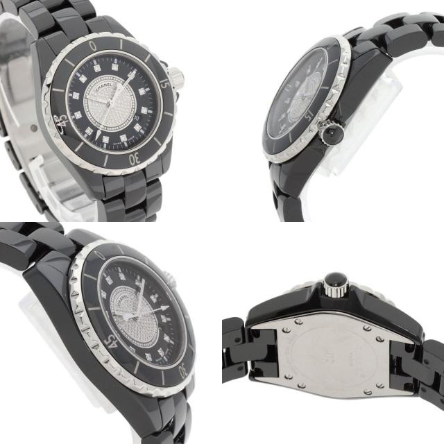 シャネル 腕時計 J12 33mm  センター ダイヤモンド